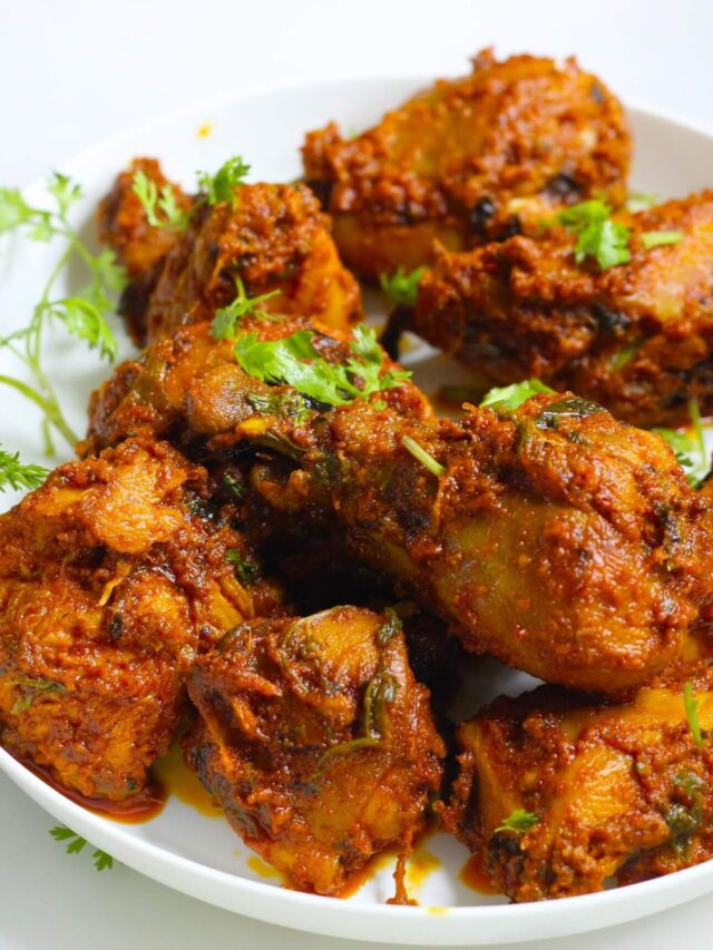 Simple Chicken Fry - flavours of my kitchen